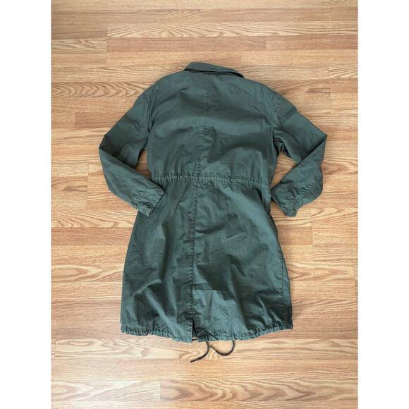H&M LOGG Military Jacket Green Women’s M Sz 12 - Picture 6 of 6